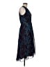 CAbi 100% Polyester Print Blue Cocktail Dress Size 6 - photo 4
