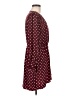 Brigitte Bailey 100% Polyester Polka Dots Burgundy Casual Dress Size M - photo 4
