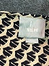 Maeve 100% Polyester Houndstooth Leopard Print Graphic Chevron-herringbone Checkered-gingham Argyle Multi Color Black Casual Dress Size L - photo 4