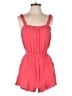 Express Solid Red Romper Size XS - photo 1