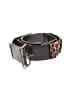 Carlisle 100% Leather Brown Black Leather Belt Size M - photo 1