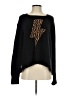Wooden Ships Animal Print Black Pullover Sweater Size Sm - Med - photo 1