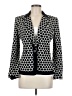 Leifnotes Polka Dots Black Blazer Size 8 - photo 1