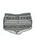 Divided by H&M 100% Viscose Print Gray Shorts Size 2 - photo 1