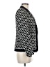 Leifnotes Polka Dots Black Blazer Size 8 - photo 4