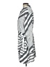 The Drop 100% Polyester Stripes Gray Casual Dress Size L - photo 5