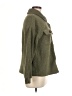 Pink Rose 100% Polyester Green Coat Size M - photo 4