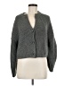 PrAna 100% Polyester Gray Cardigan Size M - photo 1