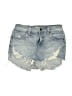 oasis Blue Denim Shorts Size XS - photo 1