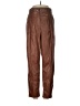 Babaton 100% Polyurethane Brown Casual Pants Size 6 - photo 1