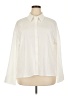 Unbranded Solid Ivory Long Sleeve Blouse Size XXL - photo 1