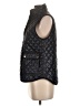 J.Crew 100% Polyester Chevron-herringbone Black Vest Size S - photo 5