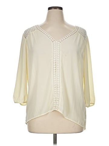 Xhilaration 3/4 Sleeve Blouse (view 1)