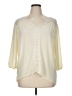 Xhilaration 100% Polyester Ivory 3/4 Sleeve Blouse Size XL - photo 1