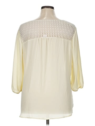 Xhilaration 3/4 Sleeve Blouse (view 2)
