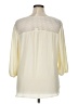 Xhilaration 100% Polyester Ivory 3/4 Sleeve Blouse Size XL - photo 2