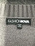 Fashion Nova Gray Romper Size XL - photo 4