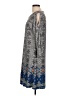 Robert Louis Print Gray Casual Dress Size L - photo 5
