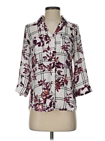Iz Byer 3/4 Sleeve Blouse (view 1)