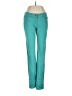 Boden Color Block Teal Jeans Size 10 - photo 1