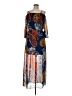 rue21 100% Polyester Paisley Blue Casual Dress Size M - photo 1