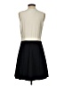 Marc by Marc Jacobs 100% Silk Color Block Ivory Cocktail Dress Size 4 - photo 2