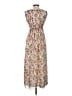 Max Studio Paisley Tan Casual Dress Size XS - photo 2