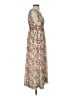 Max Studio Paisley Tan Casual Dress Size XS - photo 4