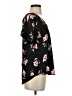 Sienna Sky 100% Polyester Black Short Sleeve Blouse Size S - photo 4