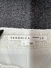 Veronica Beard Chevron-herringbone Ivory Shorts Size 8 - photo 3