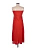 See You Monday 100% Polyester Solid Red Cocktail Dress Size L - photo 2