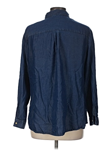 Madison Grey Long Sleeve Button-Down Shirt (view 2)