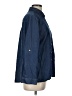 Madison Grey 100% Lyocell Solid Blue Long Sleeve Button-Down Shirt Size L (petite) - photo 4