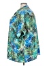 Maggie Barnes Tropical Green Short Sleeve Blouse Size 3X - photo 5