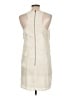 Criss Cross 100% Polyester Ivory Cocktail Dress Size L - photo 2