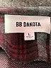 BB Dakota Plaid Burgundy Cardigan Size L - photo 7