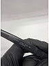 Gucci Gray Black Acetate Web Aviator Sunglasses One size - photo 7
