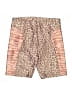 Good American Animal Print Brown Board Shorts Size 7 - photo 1