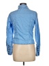 George 100% Cotton Blue Long Sleeve Button-Down Shirt Size 8 - photo 2