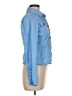 George 100% Cotton Blue Long Sleeve Button-Down Shirt Size 8 - photo 4