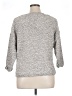 Absolutely Creative Worldwide Tweed Gray Silver Pullover Sweater Size 1X - photo 2