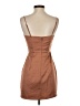 Superdown 100% Polyester Solid Brown Casual Dress Size XS - photo 2