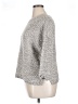 Absolutely Creative Worldwide Tweed Gray Silver Pullover Sweater Size 1X - photo 5