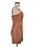 Superdown 100% Polyester Solid Brown Casual Dress Size XS - photo 4