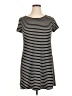 Apt. 9 Stripes Black Casual Dress Size XL (petite) - photo 1