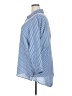 Joan Rivers 100% Polyester Stripes Blue 3/4 Sleeve Blouse Size 2X - photo 5