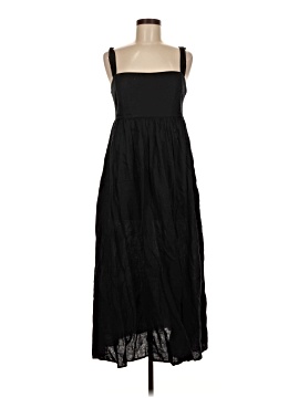 knee length dresses for ladies J CREW (XXS) Black Cotton Tiered Maxi Dress with Smocked Bust/Bodice – The  Thrifty Hippy