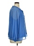 Talbots 100% Polyester Blue 3/4 Sleeve Blouse Size XL (petite) - photo 4