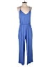 Soma Solid Blue Jumpsuit Size S - photo 1