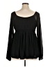 Torrid Black Long Sleeve Blouse Size 1X Plus (1) - photo 2